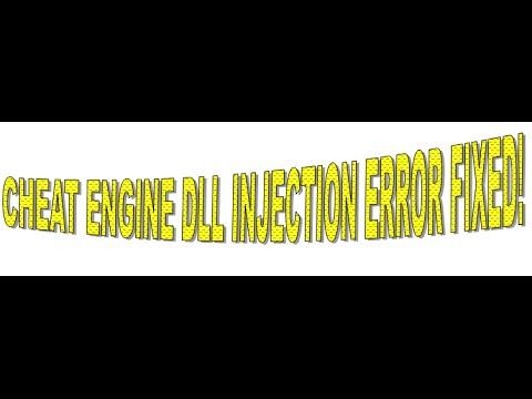 Cheat engine dll injector